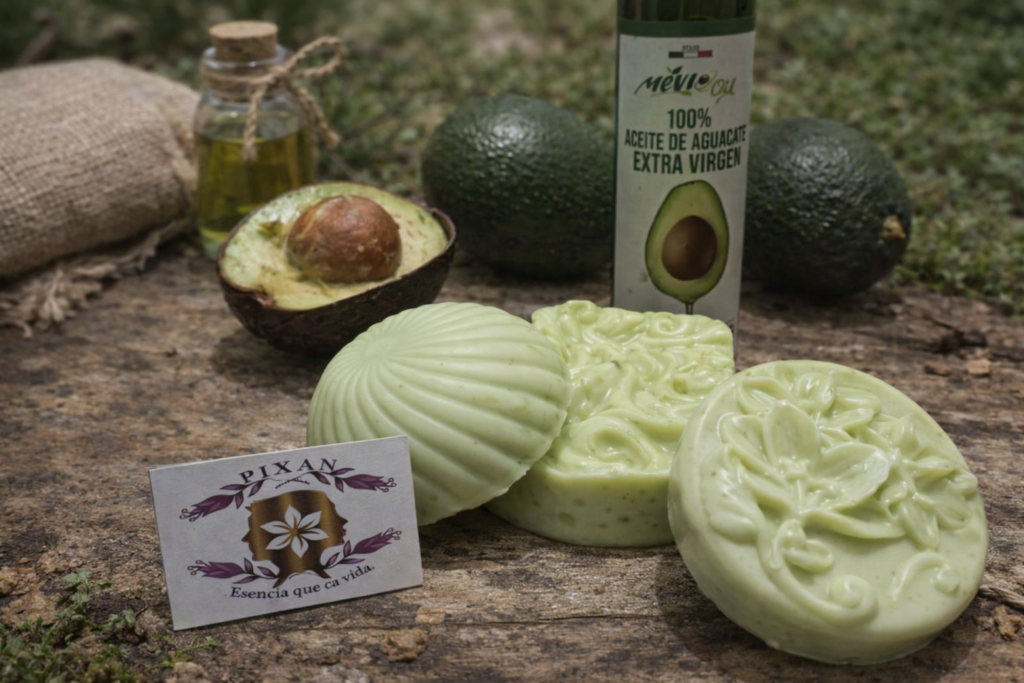 jabon pixani de aguacate